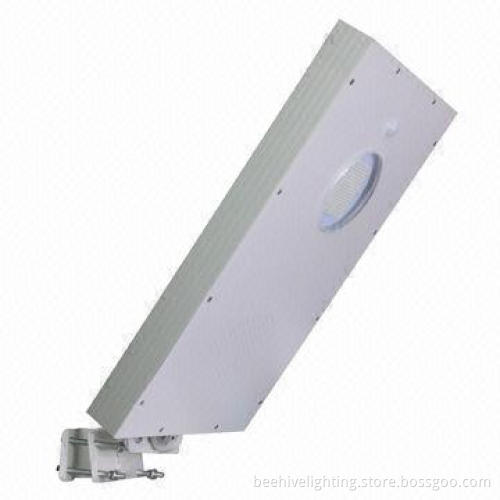 All-in-one solar garden light, easy to install with motion sensor, 12W power with lithium battery
